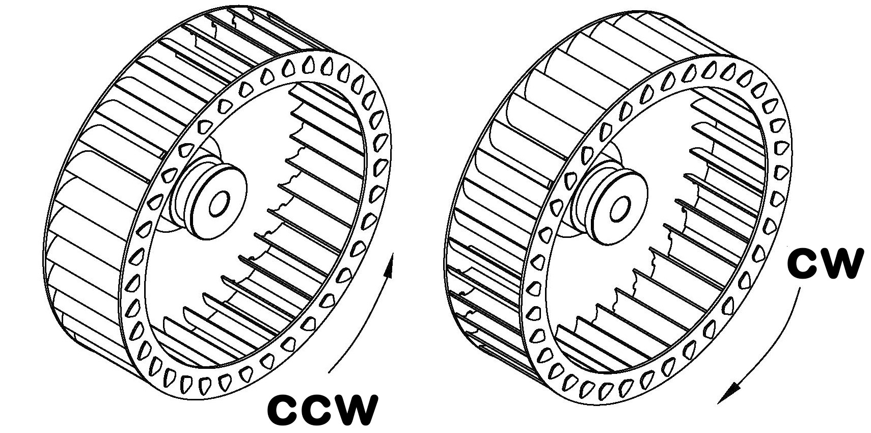 blower wheel schematic diagram