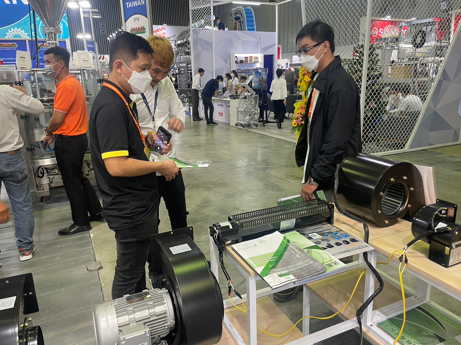 propak vietnam Air Deviser booth