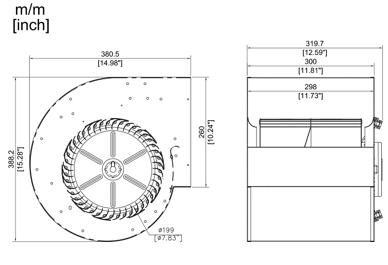 AD240DS6P1 Air Deviser Industrial